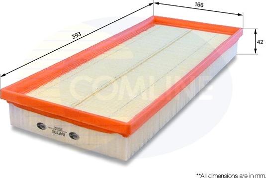 Comline EAF190 - Filtre à air cwaw.fr