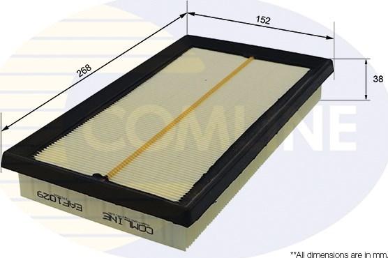 Comline EAF1029 - Filtre à air cwaw.fr