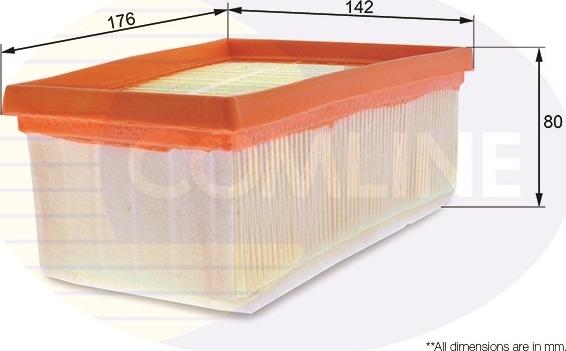 Comline EAF107 - Filtre à air cwaw.fr
