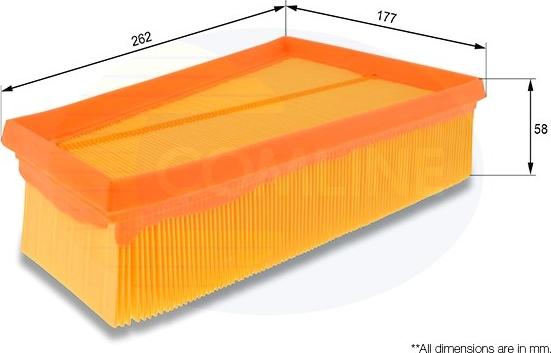 Comline EAF833 - Filtre à air cwaw.fr