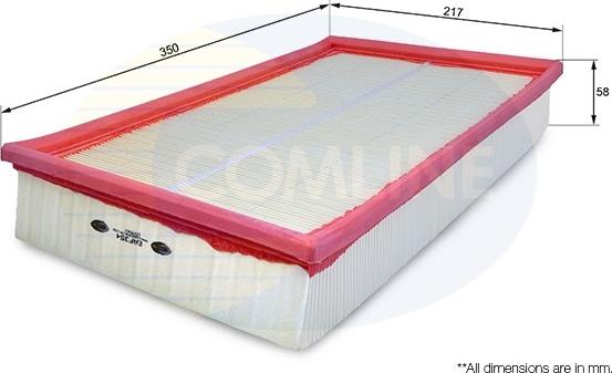 Comline EAF354 - Filtre à air cwaw.fr