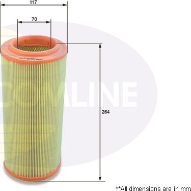 Comline EAF328 - Filtre à air cwaw.fr