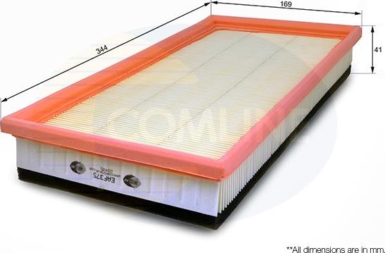 Comline EAF375 - Filtre à air cwaw.fr