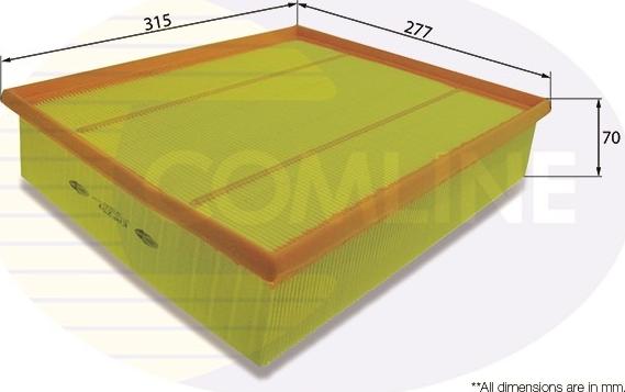 Comline EAF259 - Filtre à air cwaw.fr