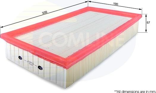 Comline EAF251 - Filtre à air cwaw.fr