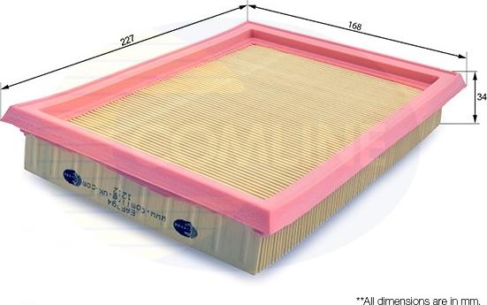 Comline EAF794 - Filtre à air cwaw.fr