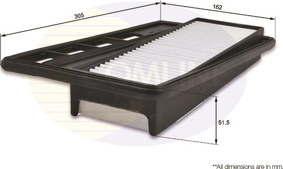 Comline EAF707 - Filtre à air cwaw.fr