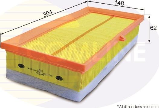 Comline EAF714 - Filtre à air cwaw.fr