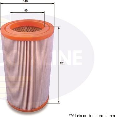Comline EAF717 - Filtre à air cwaw.fr