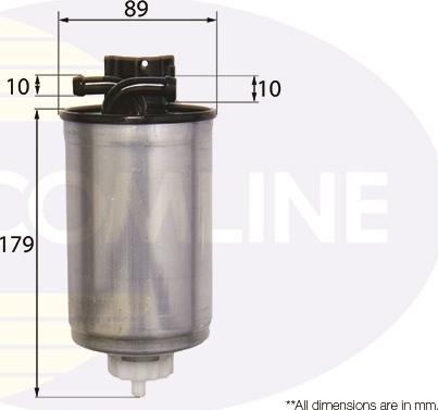 Comline EFF090 - Filtre à carburant cwaw.fr