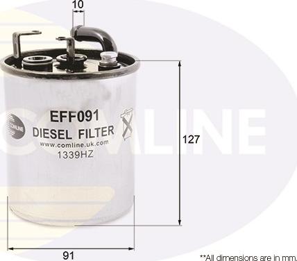 Comline EFF091 - Filtre à carburant cwaw.fr