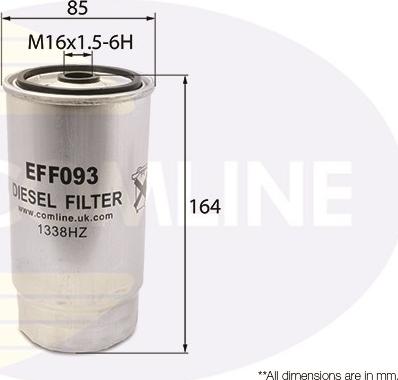 Comline EFF093 - Filtre à carburant cwaw.fr