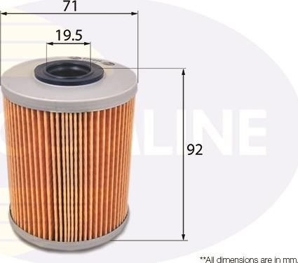 Comline EFF046 - Filtre à carburant cwaw.fr