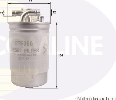 Comline EFF050 - Filtre à carburant cwaw.fr