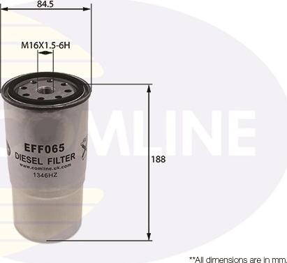 Comline EFF065 - Filtre à carburant cwaw.fr