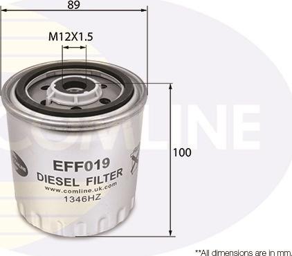 Comline EFF019 - Filtre à carburant cwaw.fr