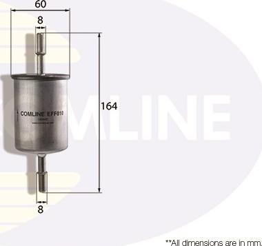 Comline EFF010 - Filtre à carburant cwaw.fr