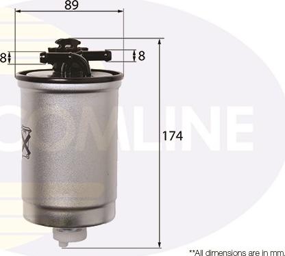 Comline EFF089 - Filtre à carburant cwaw.fr