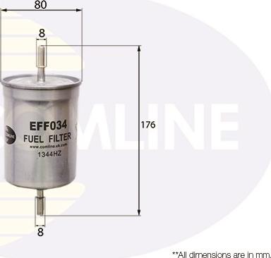 Comline EFF034 - Filtre à carburant cwaw.fr