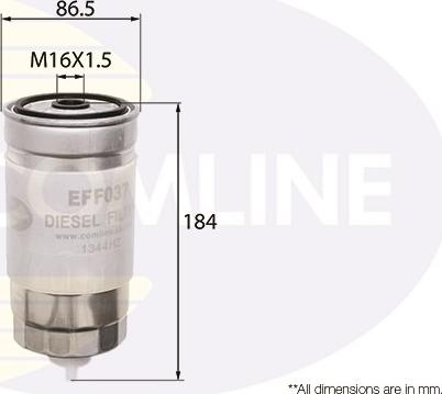 Comline EFF037 - Filtre à carburant cwaw.fr