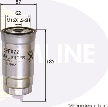 Comline EFF072 - Filtre à carburant cwaw.fr