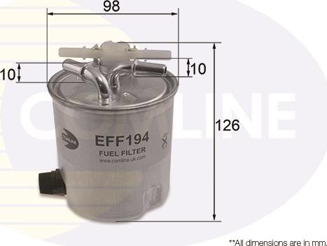 Comline EFF194 - Filtre à carburant cwaw.fr