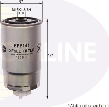 Comline EFF141 - Filtre à carburant cwaw.fr