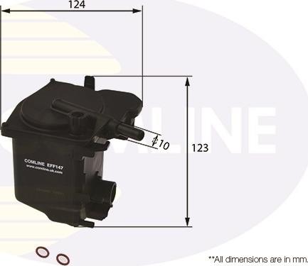 Comline EFF147 - Filtre à carburant cwaw.fr