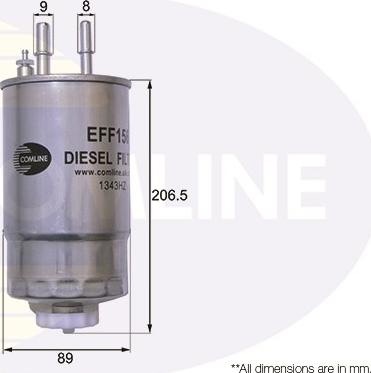 Comline EFF156 - Filtre à carburant cwaw.fr