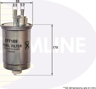 Comline EFF169 - Filtre à carburant cwaw.fr