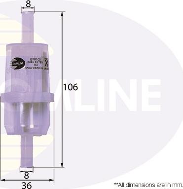 Comline EFF100 - Filtre à carburant cwaw.fr