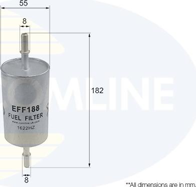 Comline EFF188 - Filtre à carburant cwaw.fr