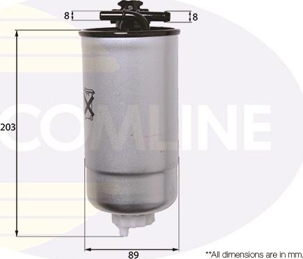 Comline EFF130 - Filtre à carburant cwaw.fr