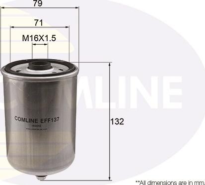 Comline EFF137 - Filtre à carburant cwaw.fr