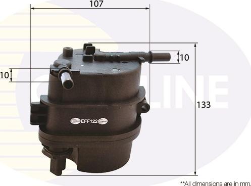 Comline EFF122 - Filtre à carburant cwaw.fr