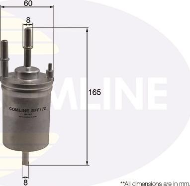 Comline EFF172 - Filtre à carburant cwaw.fr