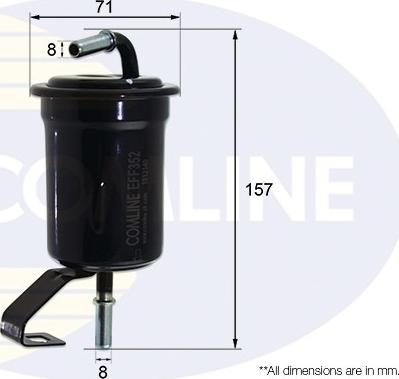 Comline EFF352 - Filtre à carburant cwaw.fr