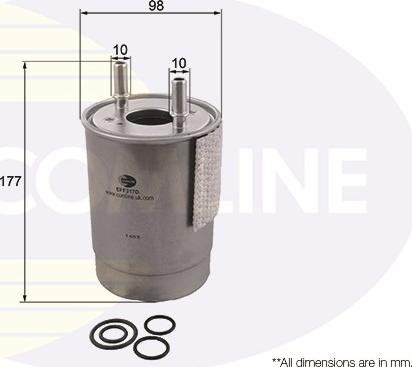 Comline EFF317D - Filtre à carburant cwaw.fr