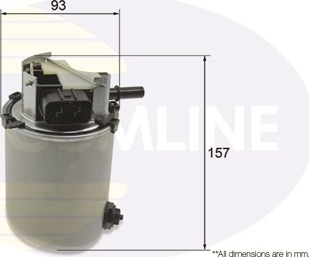 Comline EFF330D - Filtre à carburant cwaw.fr