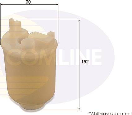 Comline EFF298 - Filtre à carburant cwaw.fr