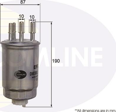 Comline EFF257 - Filtre à carburant cwaw.fr