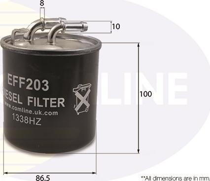 Comline EFF203 - Filtre à carburant cwaw.fr