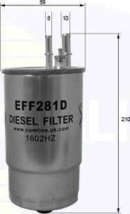 Comline EFF281D - Filtre à carburant cwaw.fr