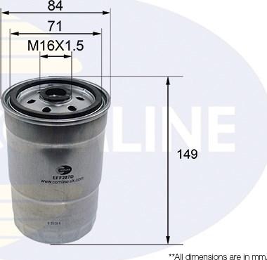 Comline EFF287D - Filtre à carburant cwaw.fr