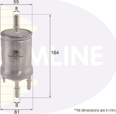 Comline EFF234 - Filtre à carburant cwaw.fr