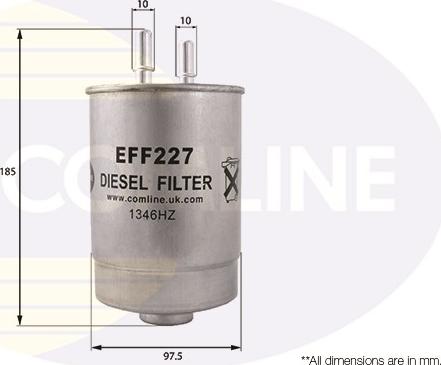 Comline EFF227 - Filtre à carburant cwaw.fr