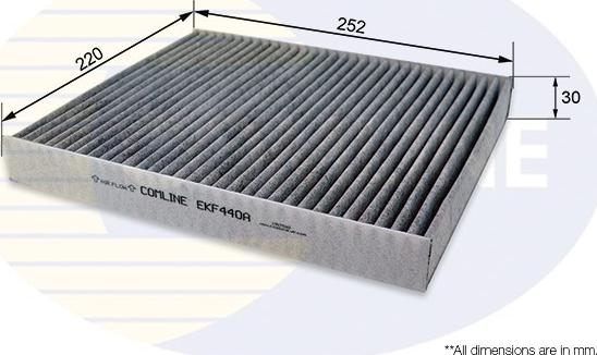 Comline EKF440A - Filtre, air de l'habitacle cwaw.fr