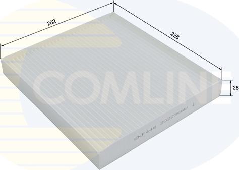 Comline EKF448 - Filtre, air de l'habitacle cwaw.fr