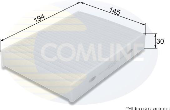 Comline EKF404 - Filtre, air de l'habitacle cwaw.fr