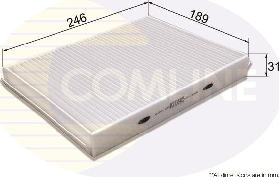 Comline EKF400 - Filtre, air de l'habitacle cwaw.fr